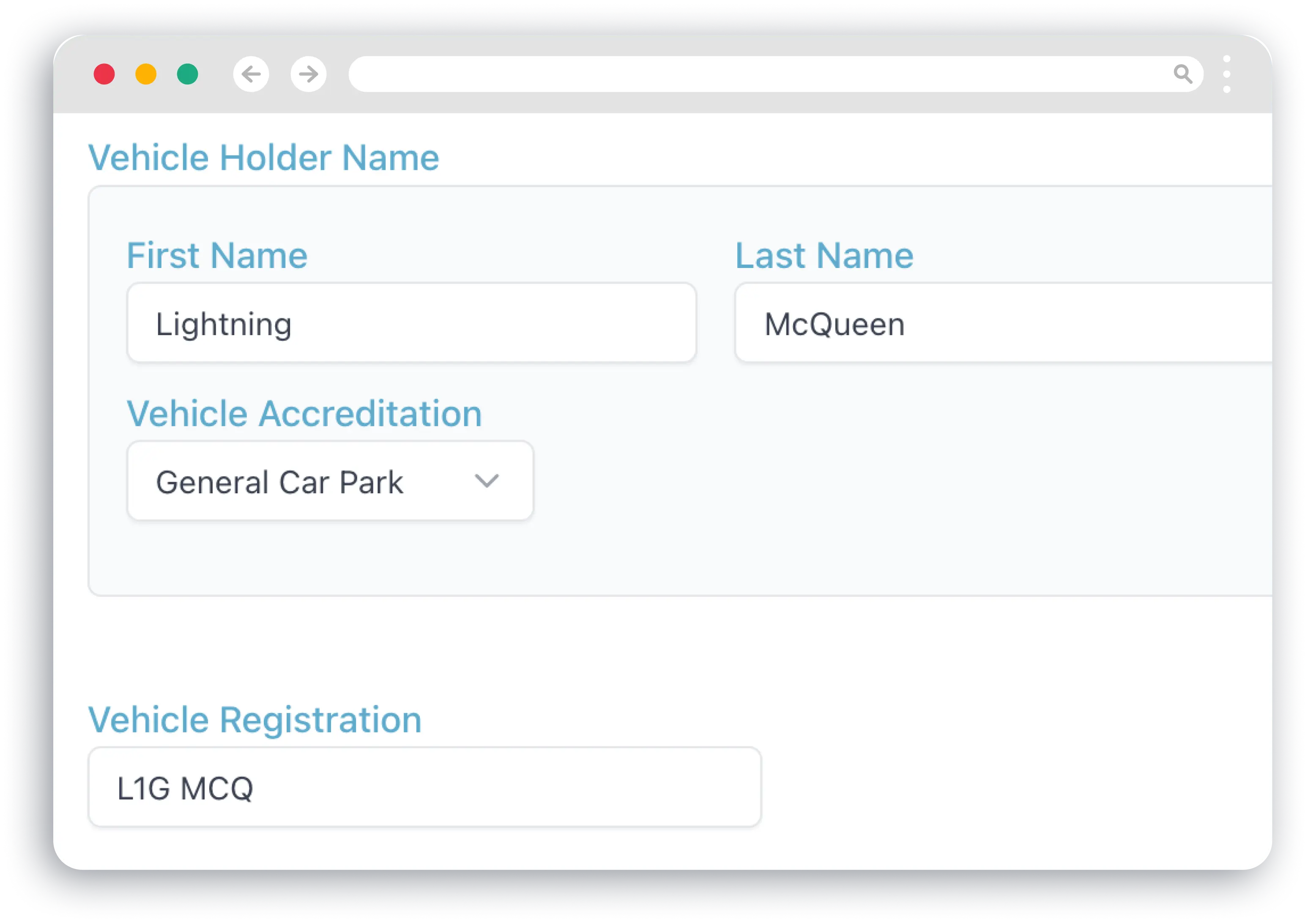 Vehicle and Parking Management