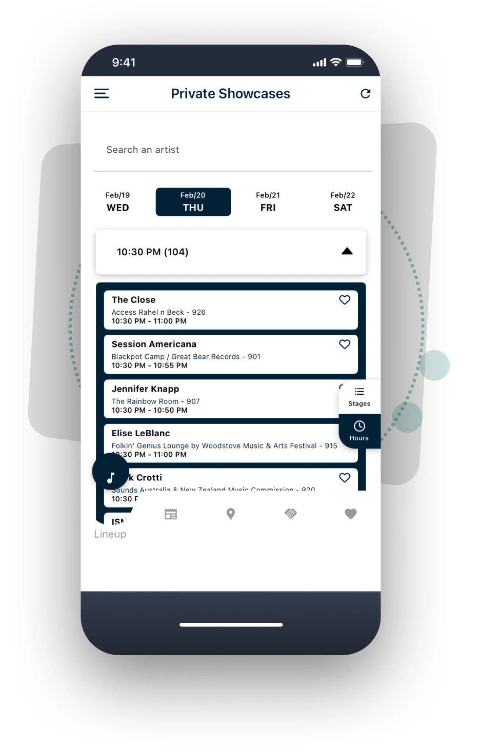 Calendar and List Views for Schedules