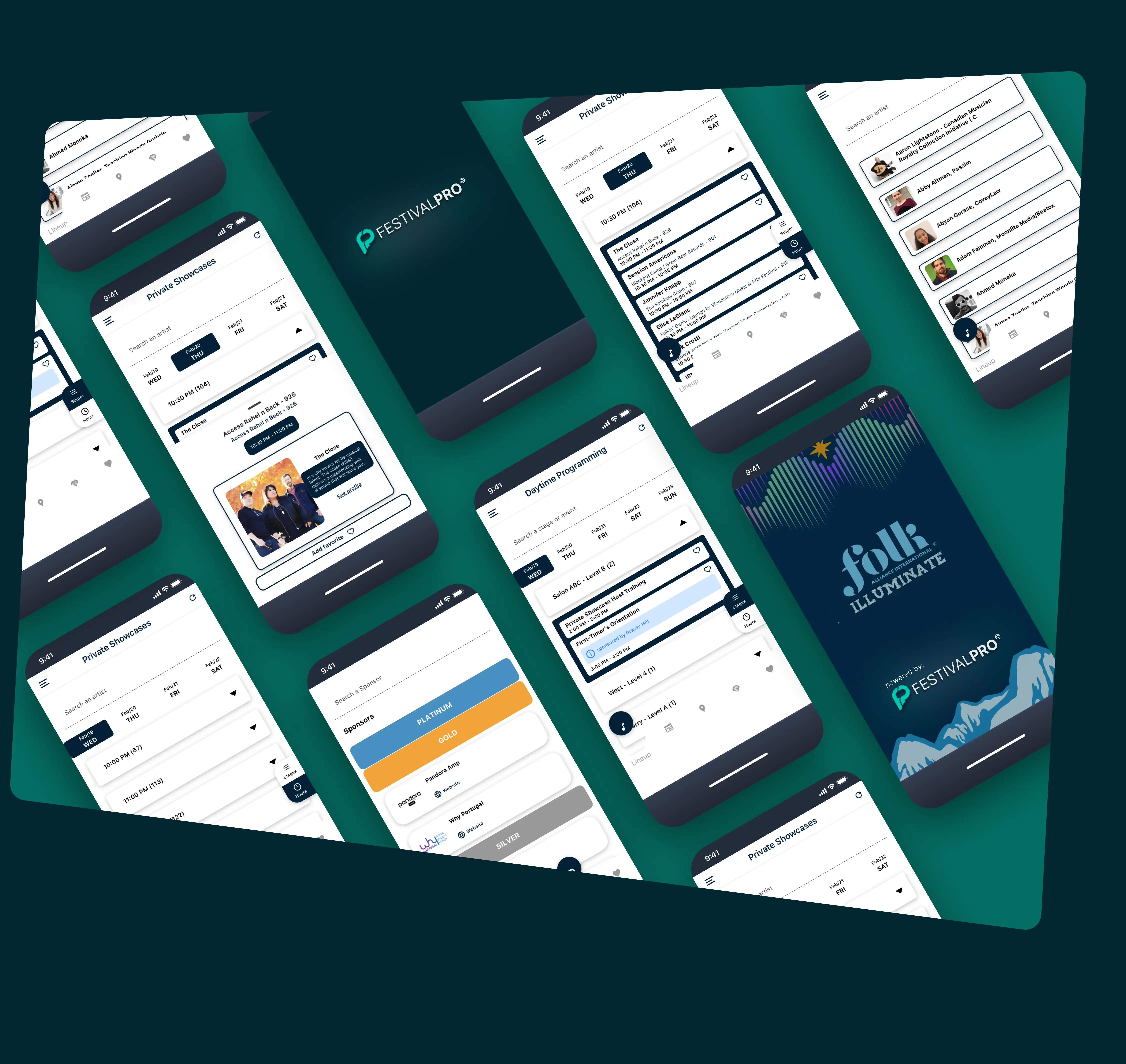 Festival Pro Schedule App