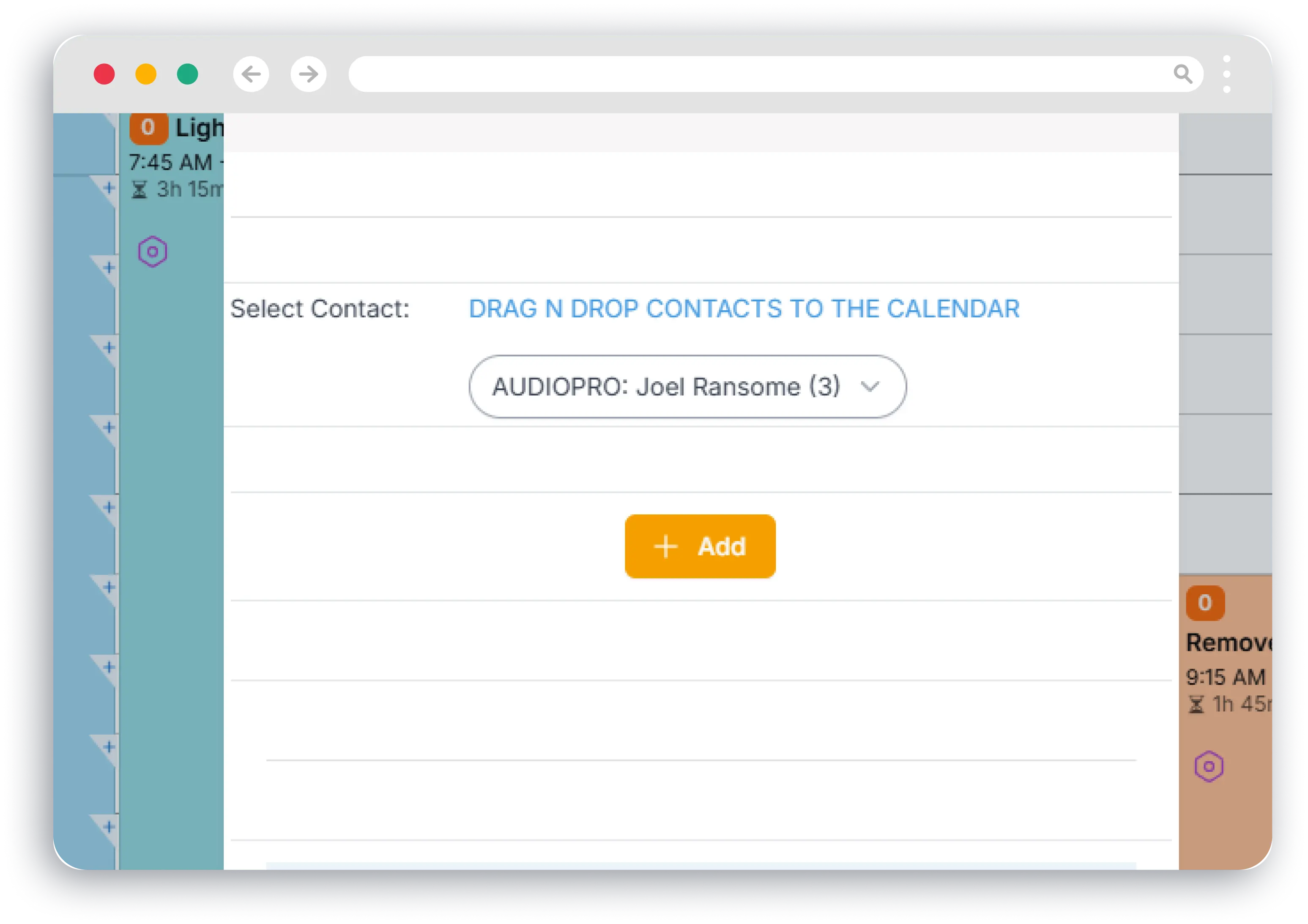 Integrated Build and Break Schedules