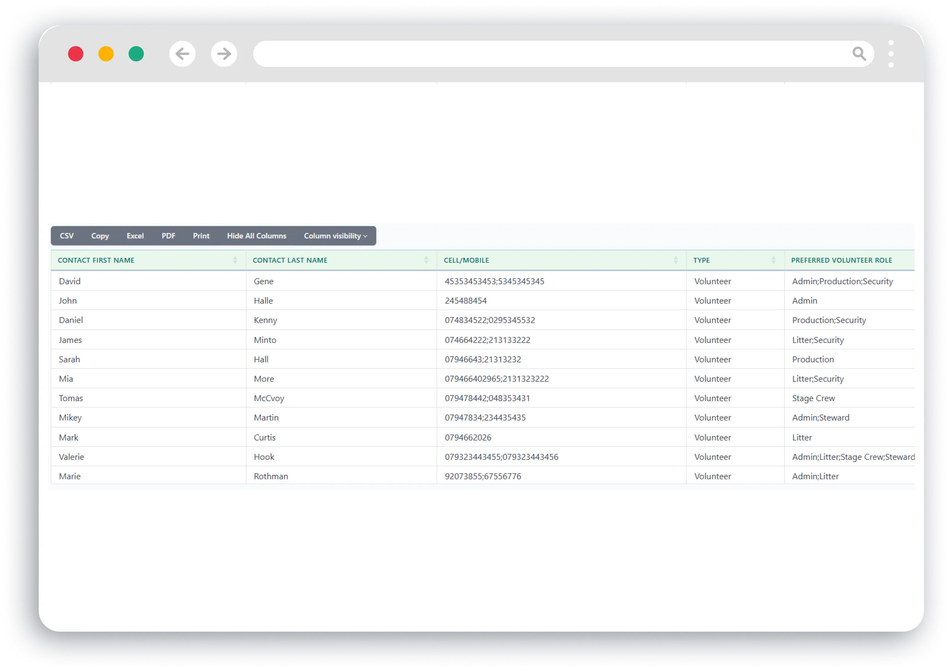 Accreditation for Volunteers